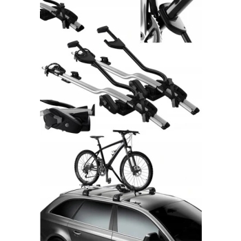 Bagażnik rowerowy dachowy THULE - wynajem